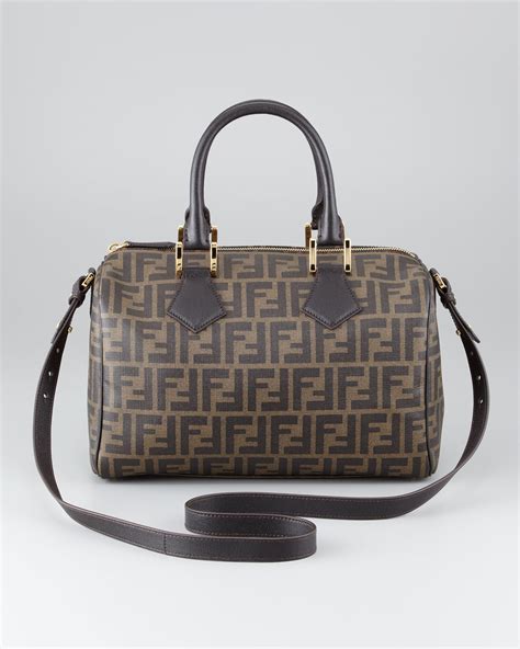 fendi zucca handbag brown new neiman marcus|Fendi Zucca Triple.